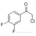 2-Chloor-1- (3,4-difluor-fenyl) -ethanon CAS 51336-95-9